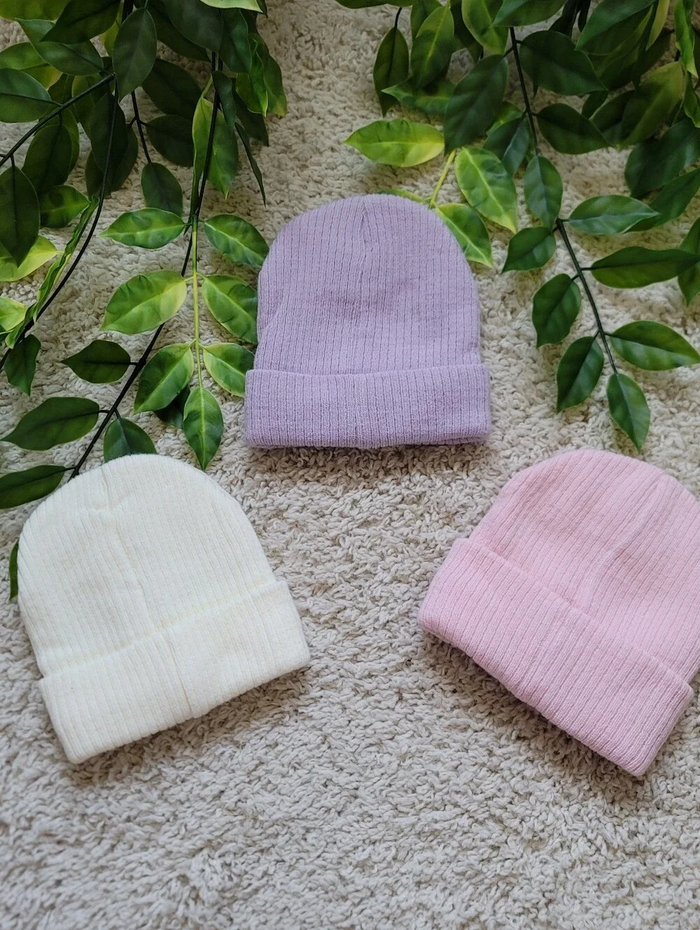 Baby Girl Beanie 3 Pack
